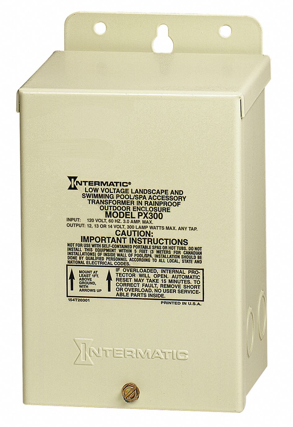 12 V. Transformer 300 W.
