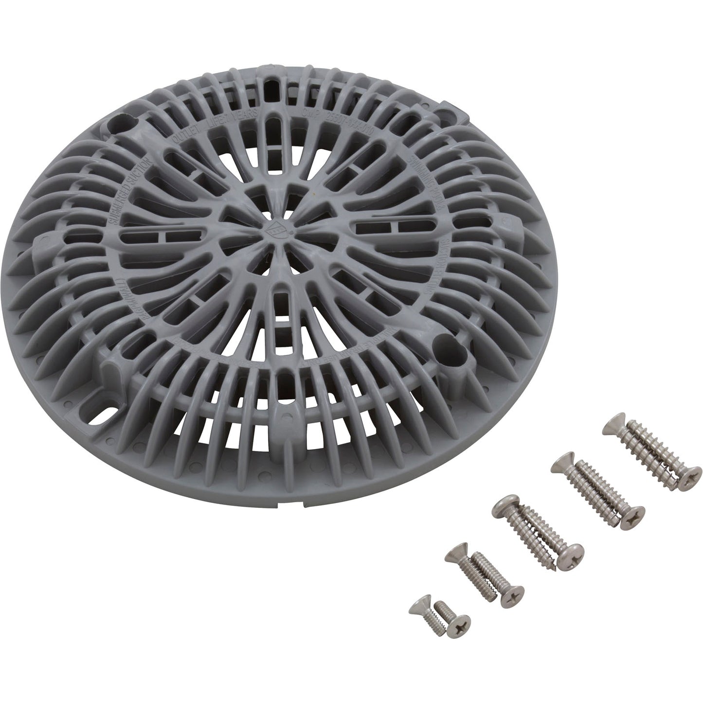 8in Galaxy Cover w Screws Gray 25507-101-000