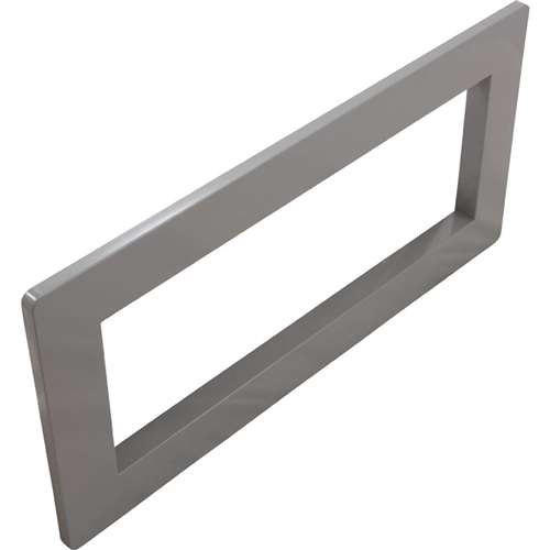 1085 Wide Mouth Vinyl Pool Skimmer Faceplate Cover Grey