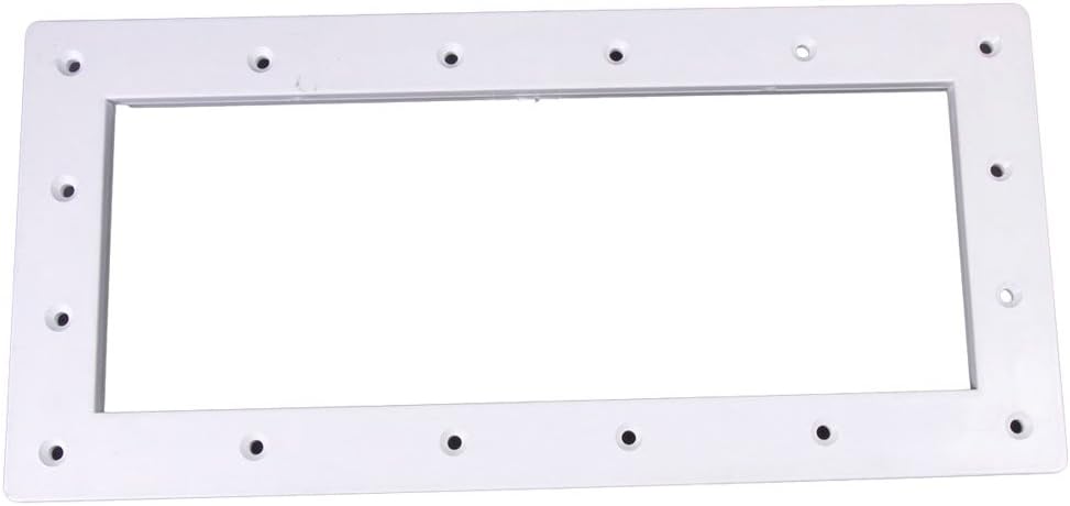 1085 Wide Mouth Vinyl Pool Skimmer Faceplate White