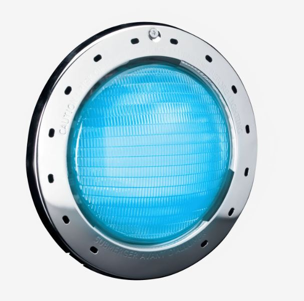 Jandy Large RGBW LED Light, 120V, Stainless Steel Face Ring, 100' Cord CPHVRGBWS100