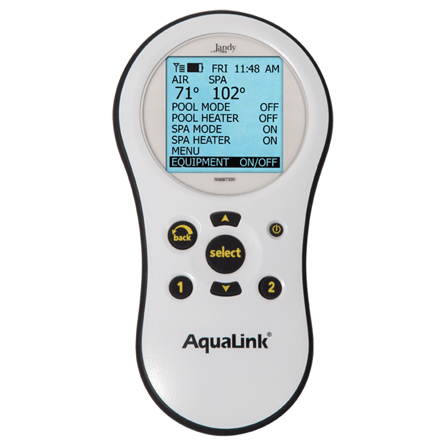 Jandy Aqualink Wireless Handheld Remote, 18 Channel