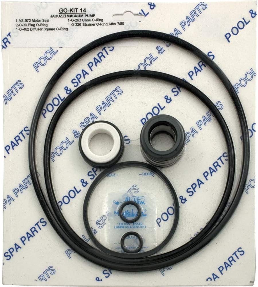 GO-KIT14V Jacuzzi Magnum Pump Seal Kit