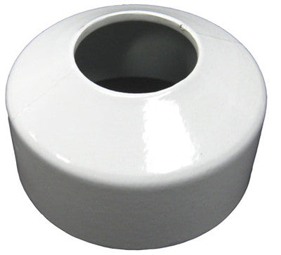 4.5" Extra Tall White Powder Coated ALuminum 1.9" Diameter