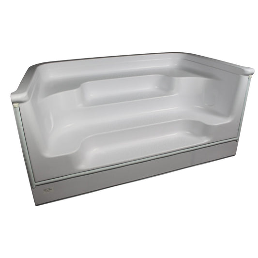 8' Straight Front Square Back Bullnose Step