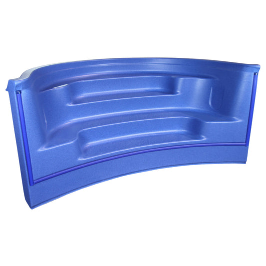 8'x9' Radius Step Cantilever Blue