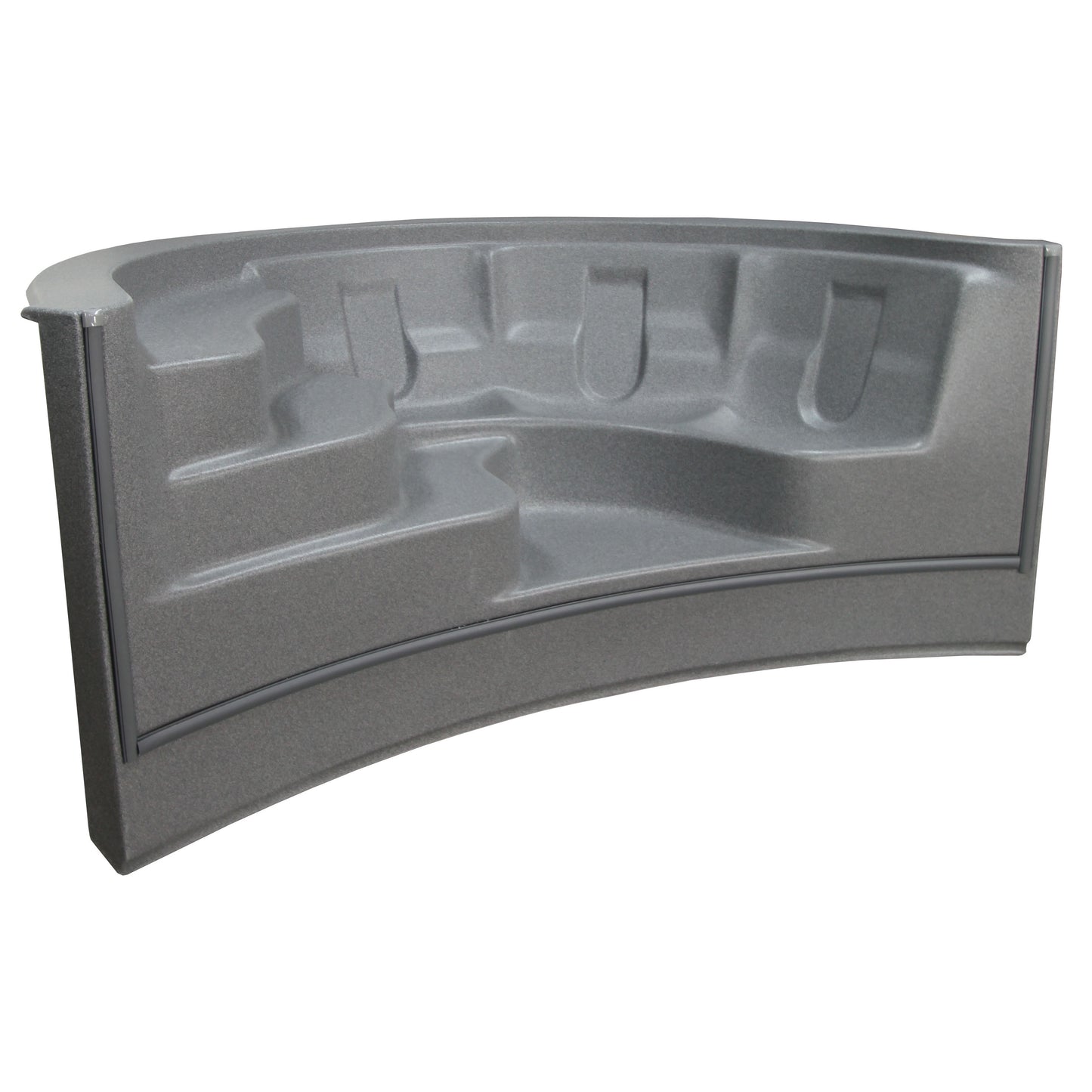 8' x 9' Radius Swimout Bullnose Granite