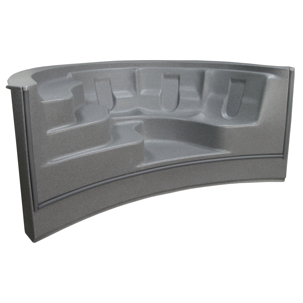 8'x9' Radius Swim Out Bullnose - Granite