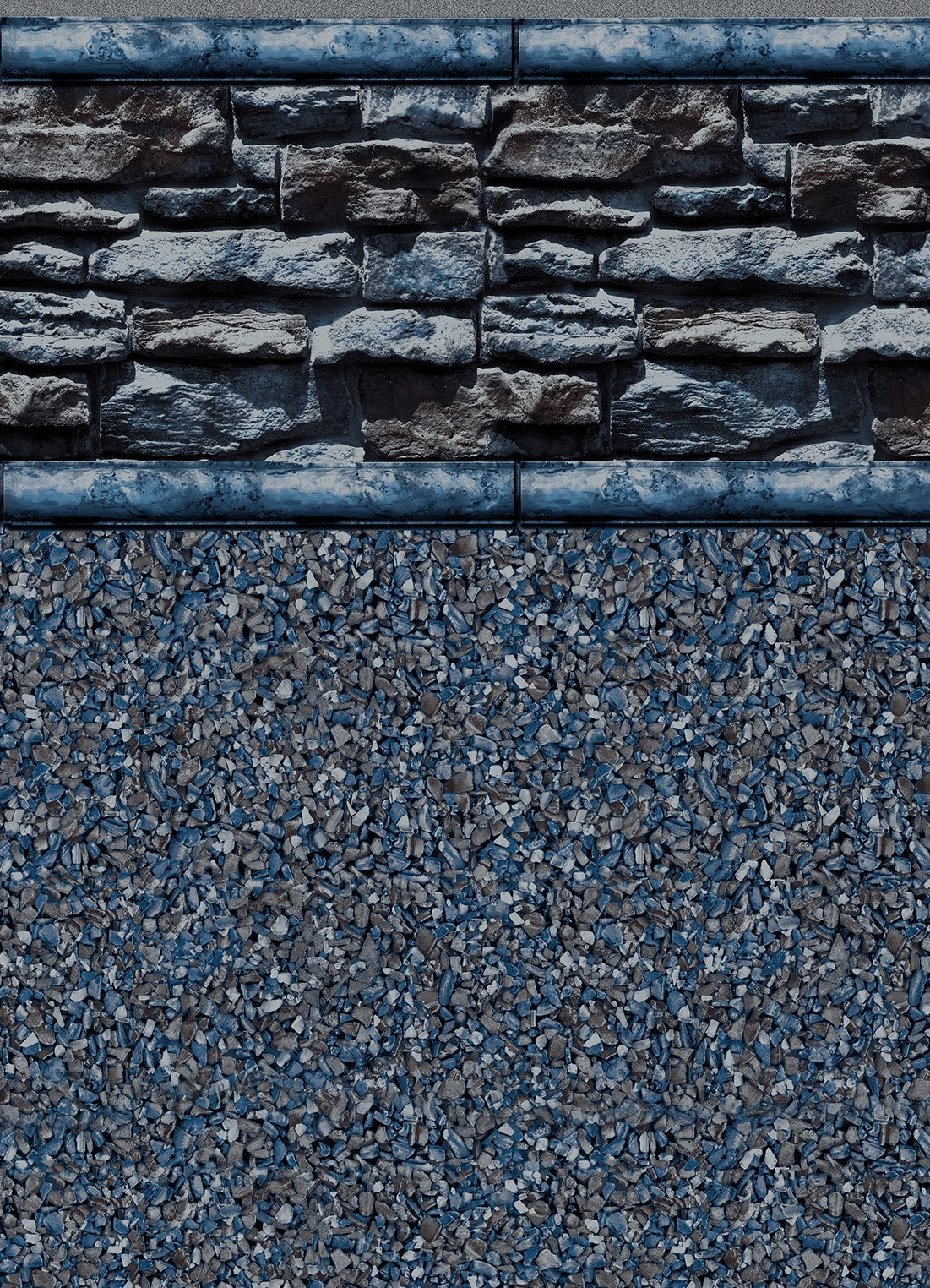 Merlin Atlantic Stone / Sea Slate Floor vinyl pool liner pattern