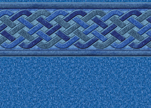GLI Bali with Blue Granite vinyl pool liner pattern