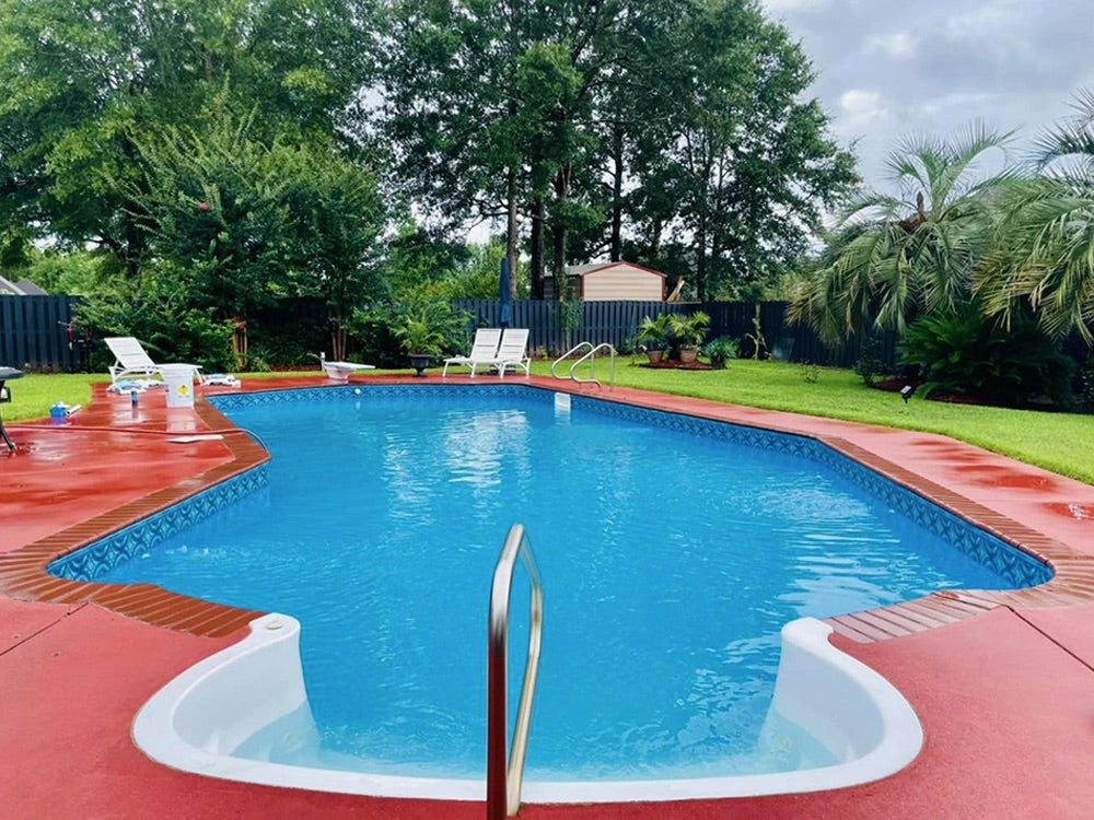 Tara Beale Street vinyl pool liner pattern