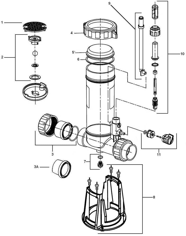 CMP PowerClean® Ultra In-Line Chlorinator (25280-100-000)