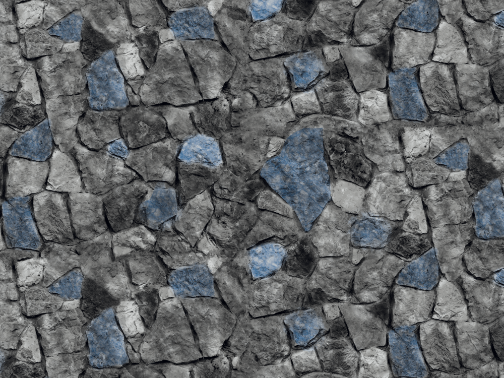 Tara Gray Cobble vinyl pool liner pattern