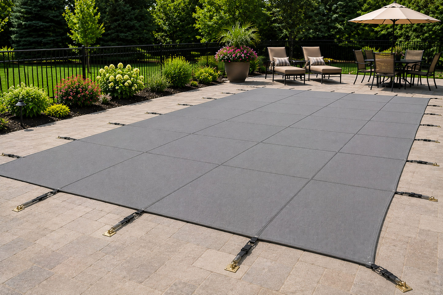 Merlin SmartMesh Safety Cover – 14' x 28' Pool / 16' x 30' Cover 2M-T-??