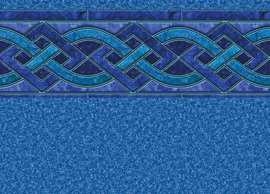 GLI Indigo Marble with Blue Granite vinyl pool liner pattern