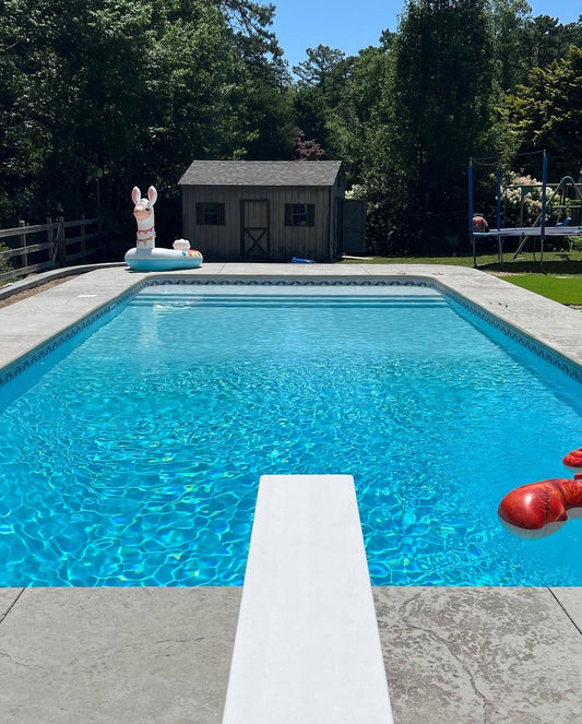Merlin Caswell Beach Tile / Sandy Point Floor vinyl pool liner pattern