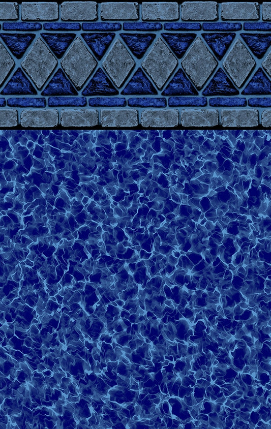 Merlin New Hampton Bays Tile / Sierra Floor vinyl pool liner pattern