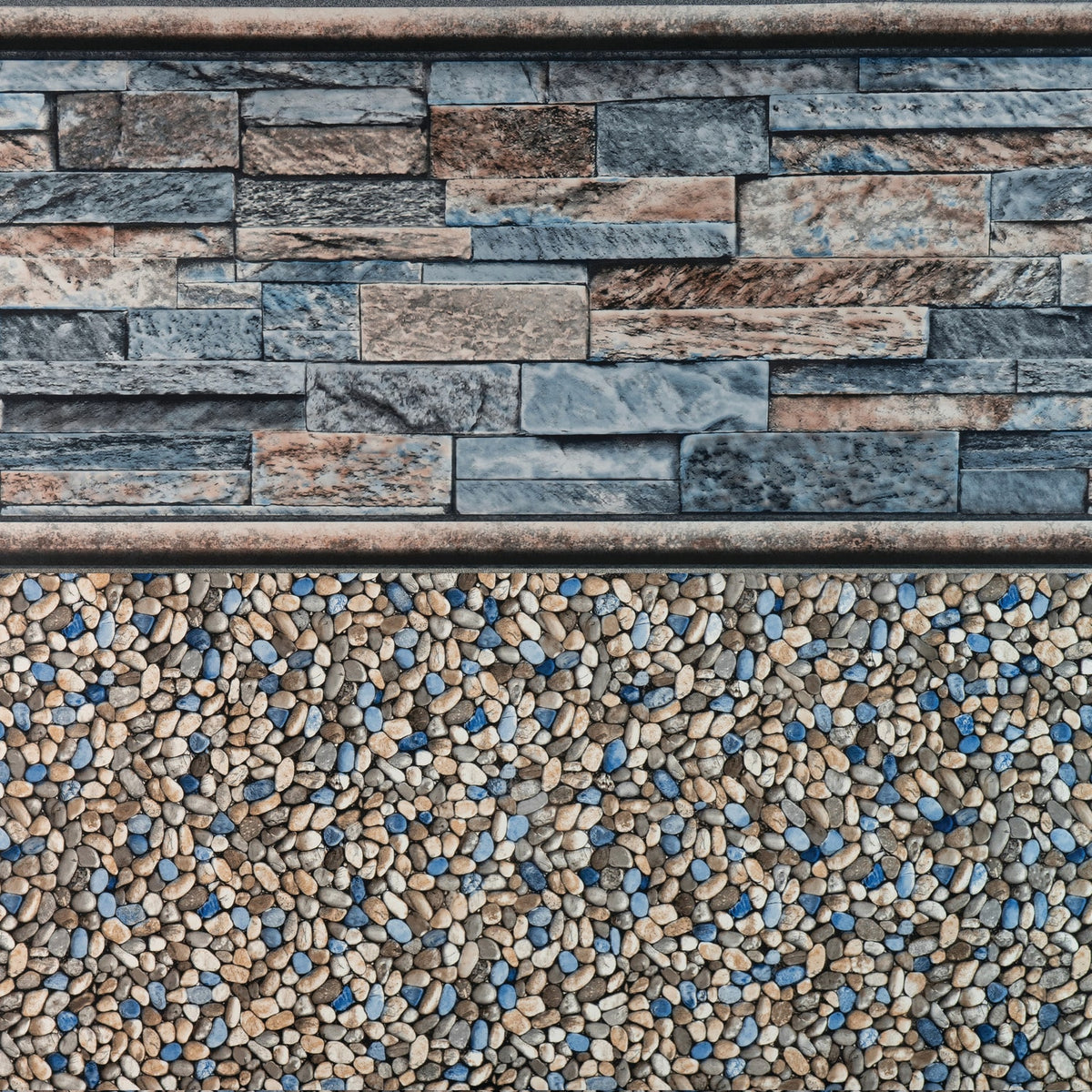 Merlin Eagle Beach Tile / Gold Coast Floor vinyl pool liner pattern