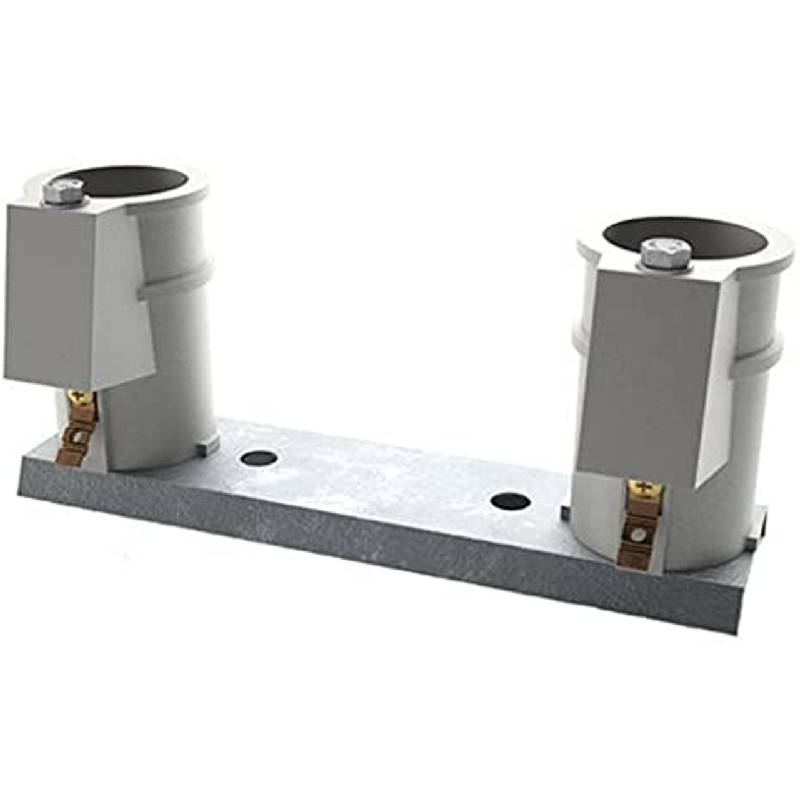 8" Channel Set w PS-4019-P Plastic Anchor Sockets