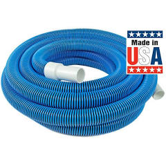 CMP Spiral Wound Vacuum Hose with Swivel Cuff – 35' x 1½"