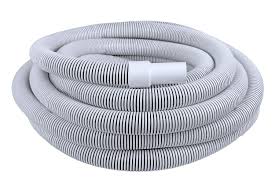 Spiral Wound Vac Hose w Swivel Cuff 35' x 1.5"