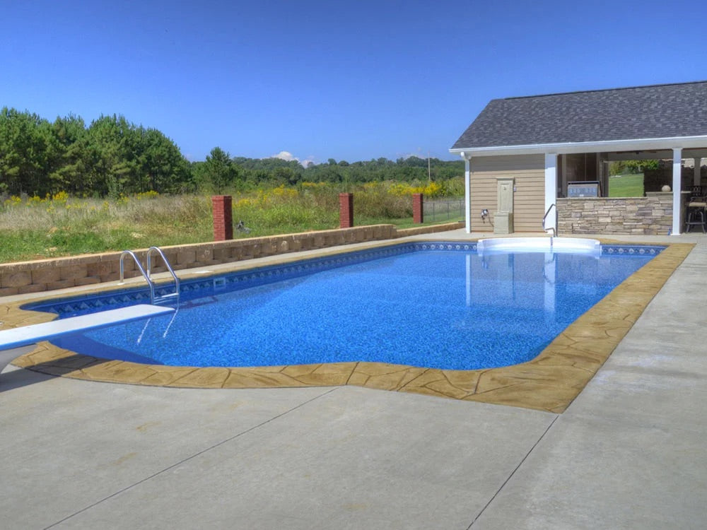 Tara Cheyenne vinyl pool liner pattern