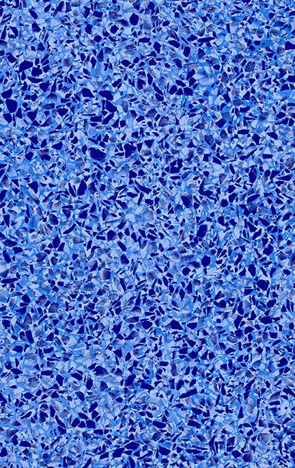 Merlin Blue Quartz All Over vinyl pool liner pattern