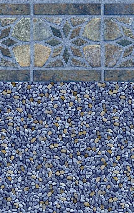 Merlin Cape Elizabeth Tile / Oceanside Floor vinyl pool liner pattern