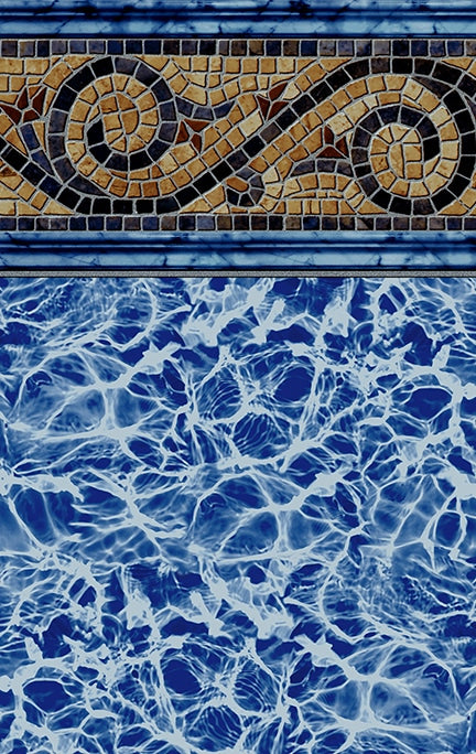 Merlin Sandy Cay Tile / Runaway Bay Floor vinyl pool liner pattern