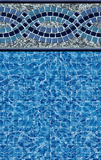 Merlin Sanibel Tile / Highland Beach Floor vinyl pool liner pattern