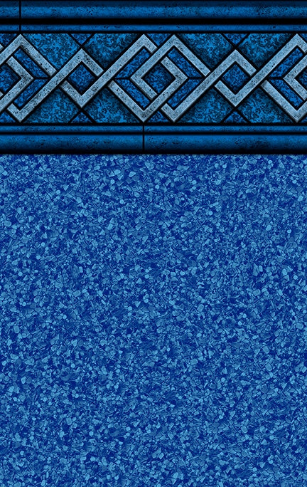 Merlin Santa Maria Tile / Blue Cove Floor vinyl pool liner pattern