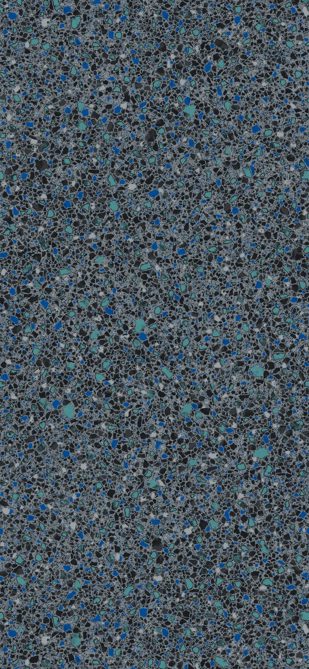 Merlin Midnight Opal vinyl pool liner pattern