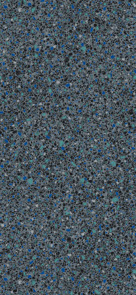 Merlin Midnight Opal vinyl pool liner pattern